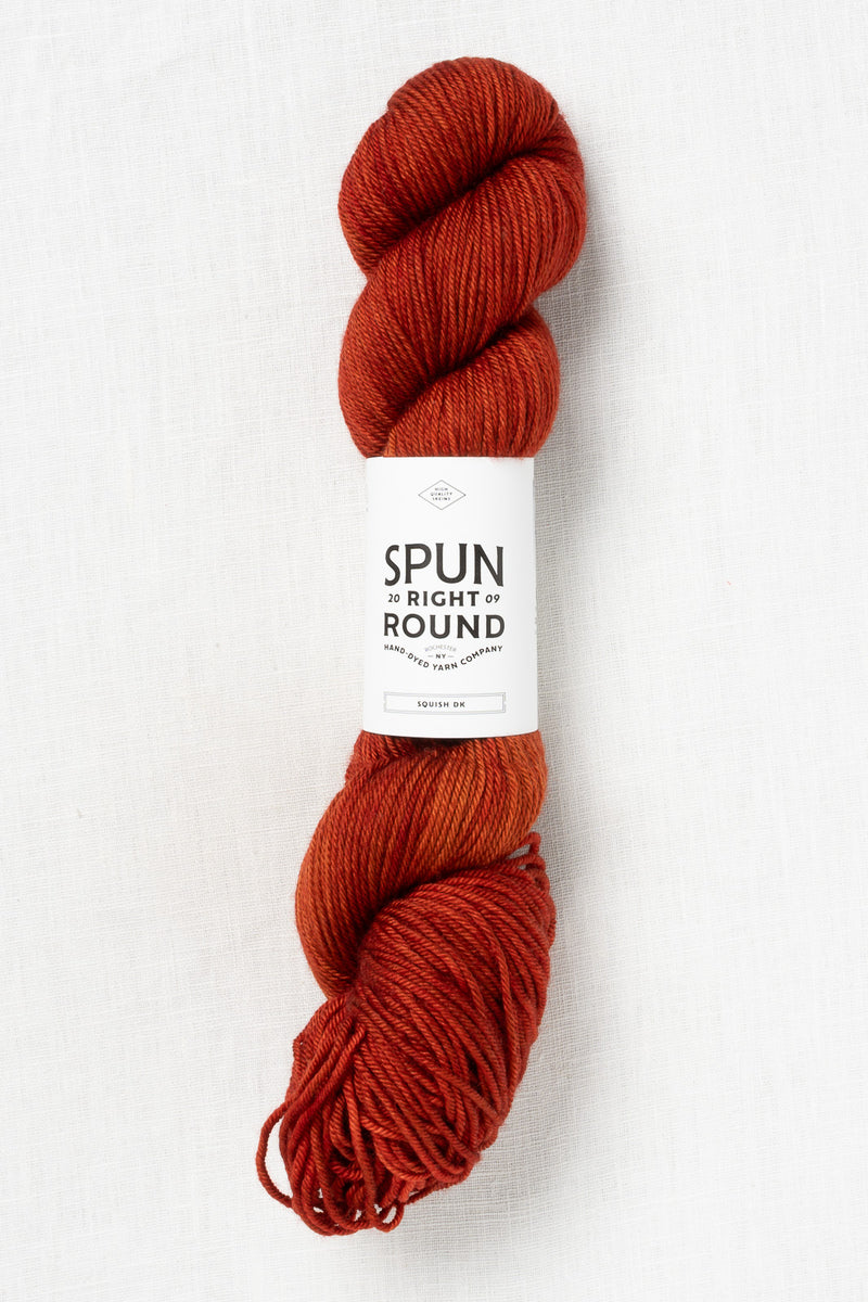 Spun Right Round Squish DK Rust