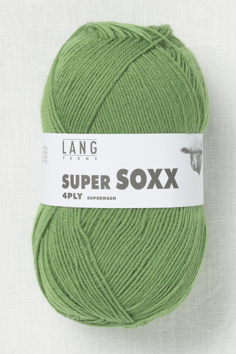 Lang Yarns Super Soxx 4Ply 98 Olive