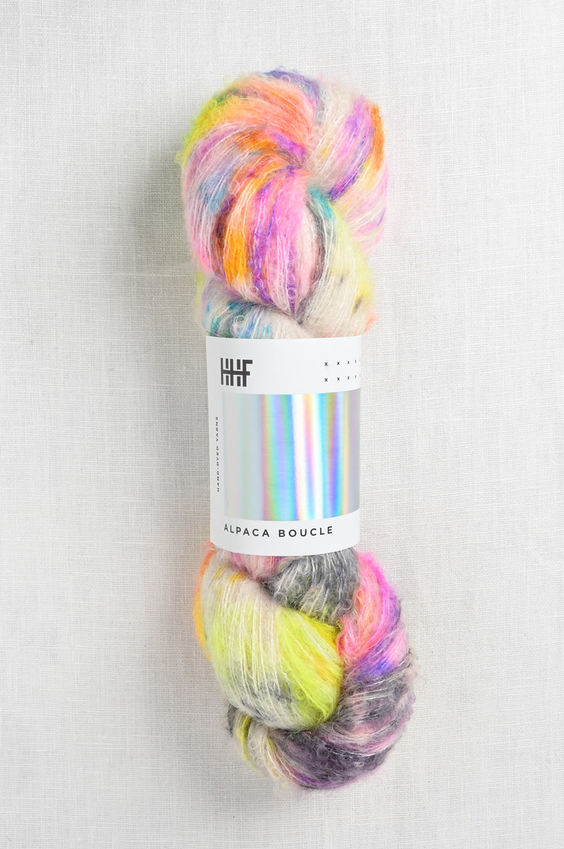 Hedgehog Fibres Alpaca Boucle Zephyr