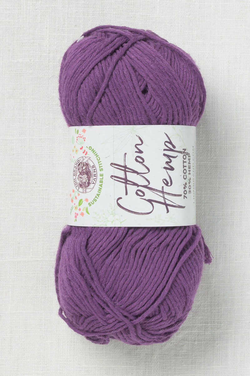 Lion Brand Cotton Hemp 146AN Aster
