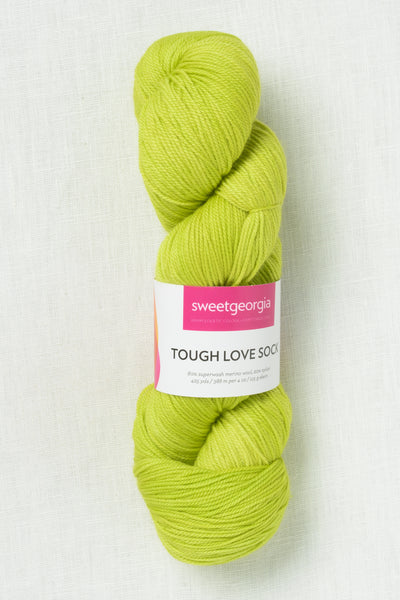 Sweet Georgia Tough Love Sock Citron