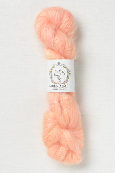 La Bien Aimee Soyeux Peach Sweater