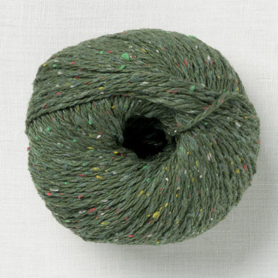 Lang Yarns Cotton Tweed 18 Dark Green
