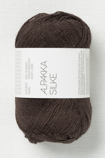 Sandnes Garn Alpakka Silke 3591 Chocolate Plum