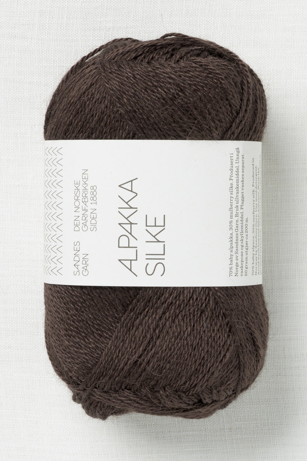 Sandnes Garn Alpakka Silke 3591 Chocolate Plum
