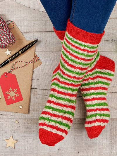 WYS Prancer Socks by Winwick Mum