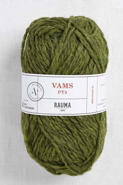 Rauma Vamsegarn 403 Green Dark Heather