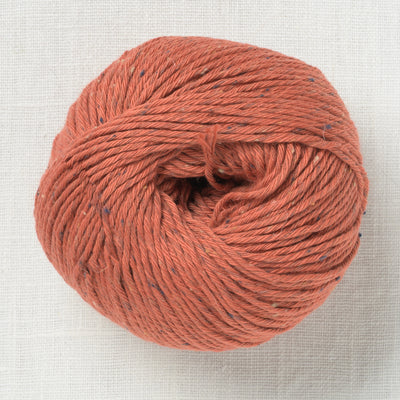 Erika Knight Gossypium Cotton Tweed 7 Rusted Red