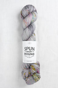 Spun Right Round Merino Aran Graffiti Overlay