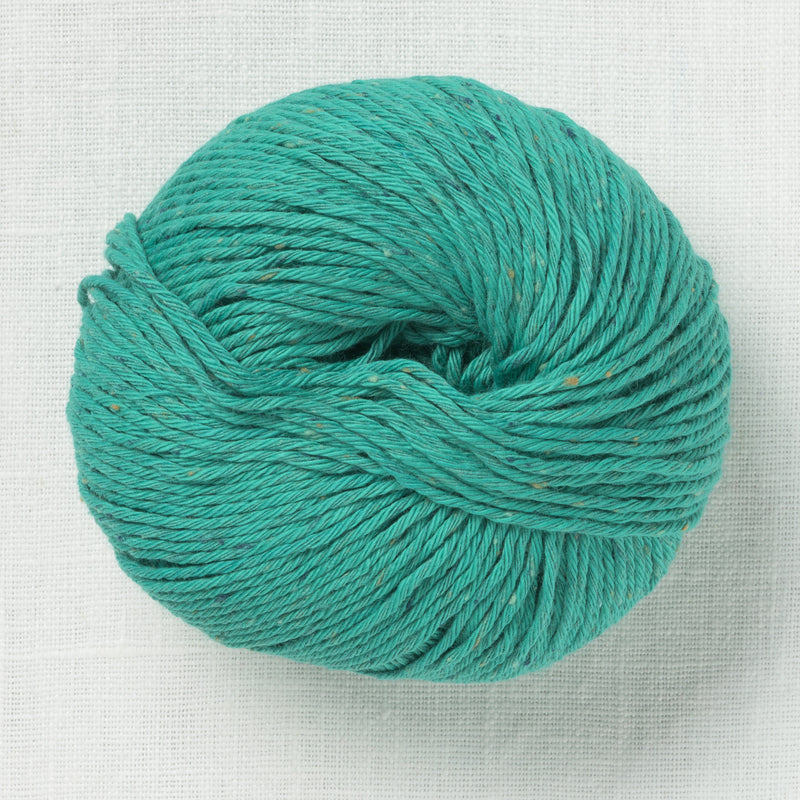 Erika Knight Gossypium Cotton Tweed 27 Bright Turquoise