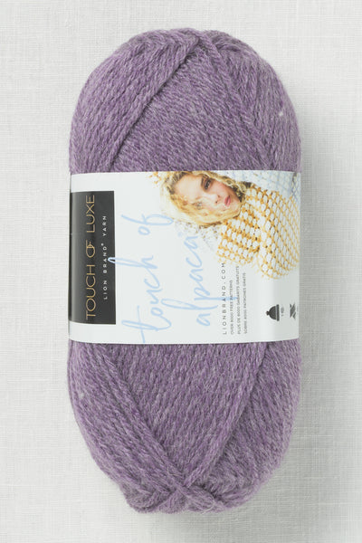 Lion Brand Touch of Alpaca 146Y Purple Aster