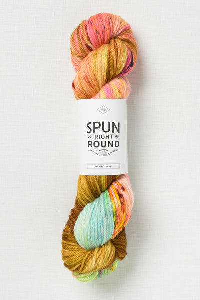 Spun Right Round Merino Aran Smitten Kitten