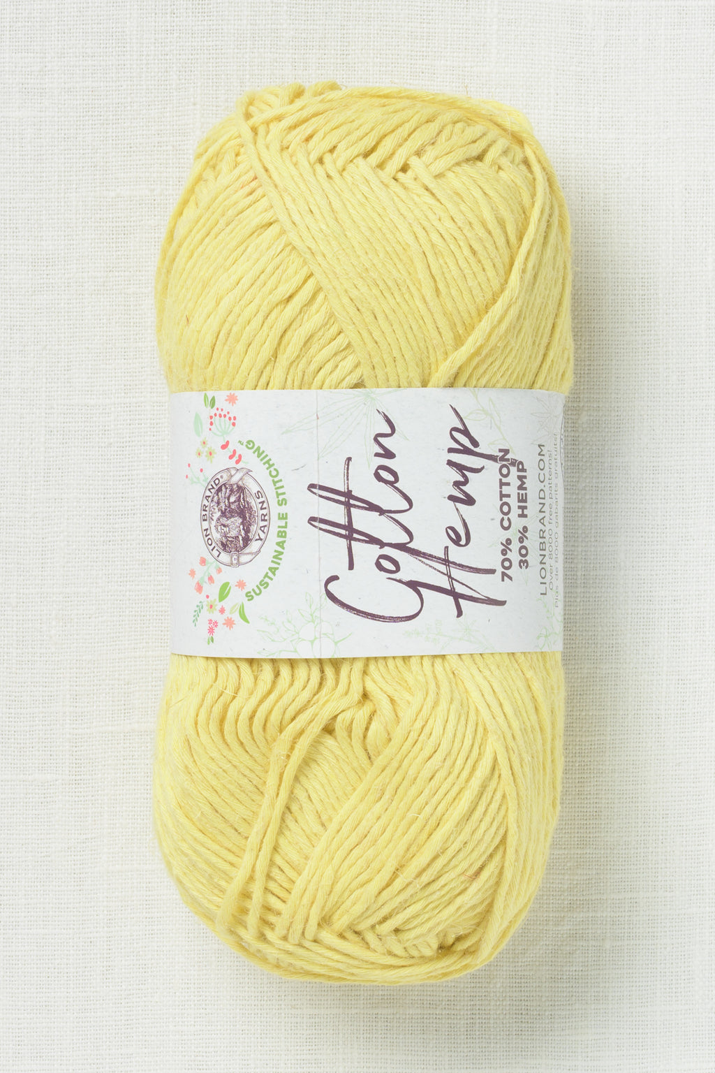 Lion Brand Cotton Hemp 158AH Canary