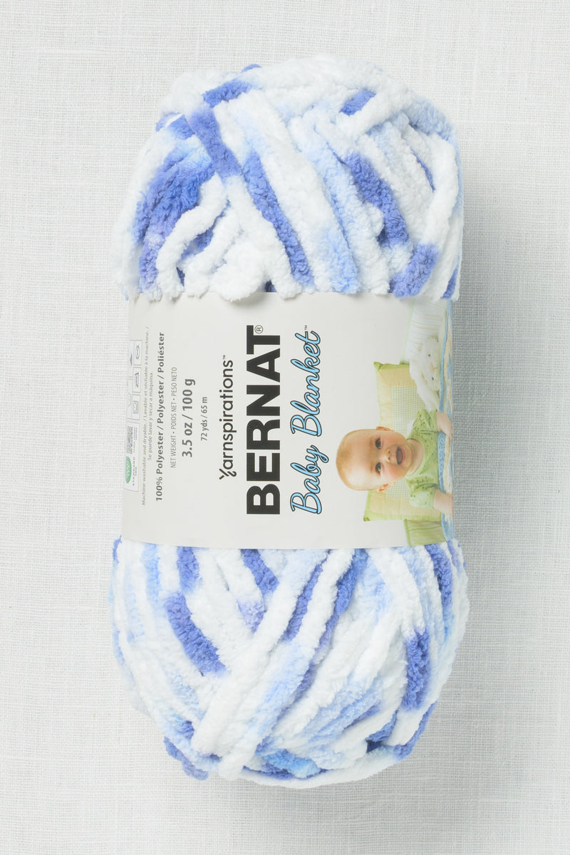 Bernat Baby Blanket Small Ball Little Denim