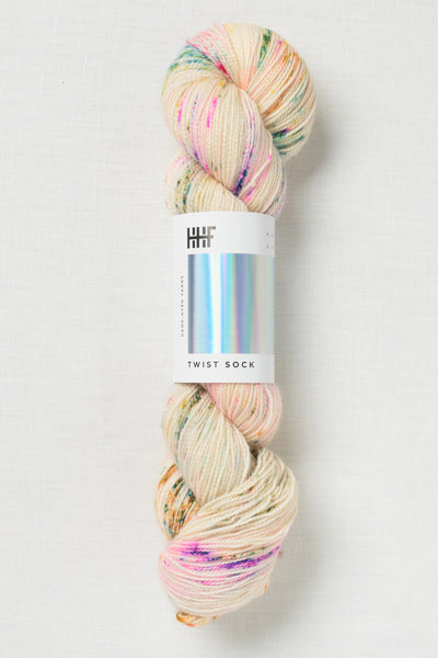 Hedgehog Fibres Twist Sock Pressed Flowers