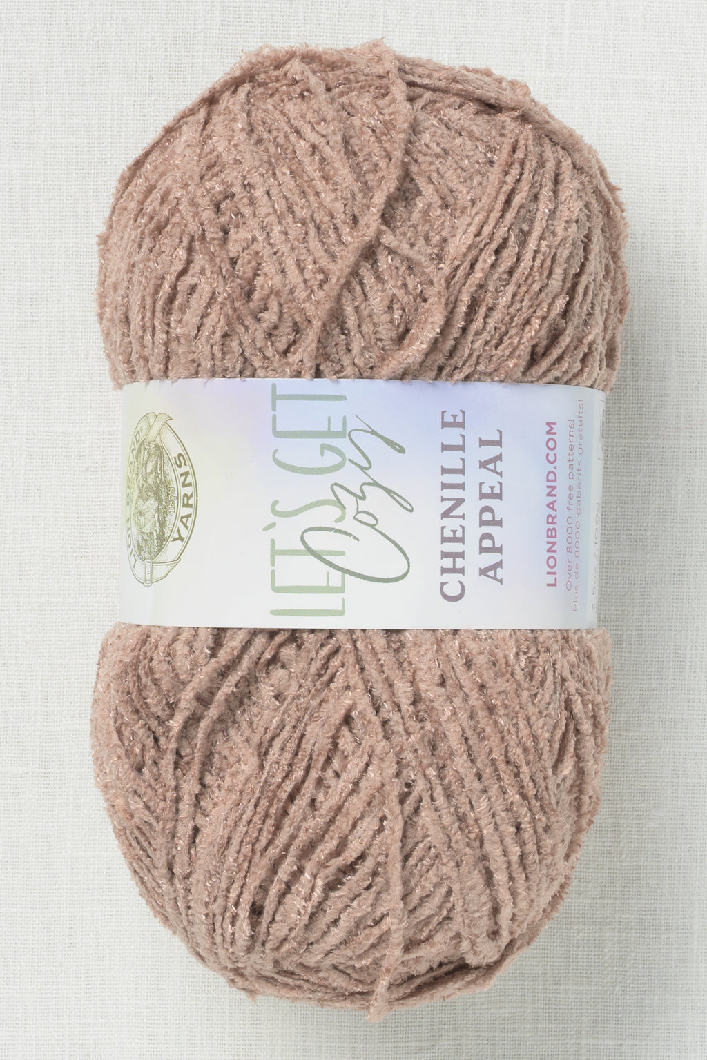 Lion Brand Chenille Appeal 139S Stucco