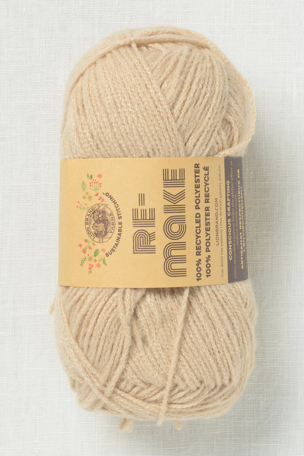 Lion Brand Re-Make 122T Hazelnut