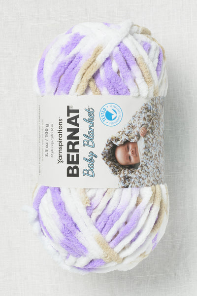 Bernat Baby Blanket Small Ball Little Lilac Dove