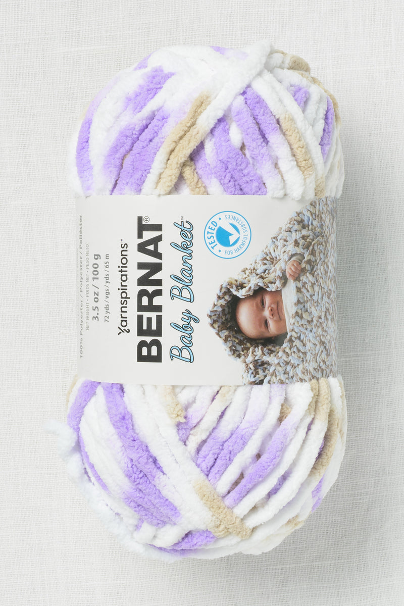 Bernat Baby Blanket Small Ball Little Lilac Dove