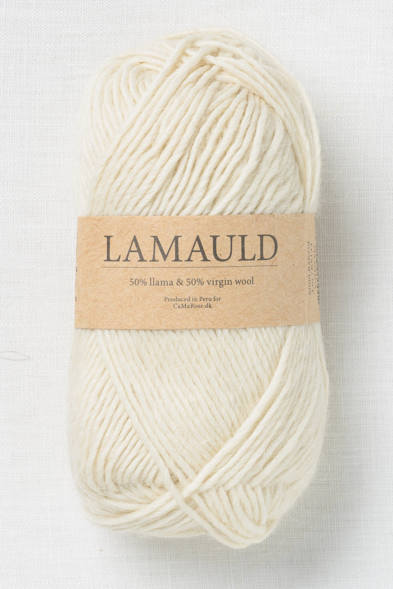 CaMaRose Lamauld 6000 Råhvid (Raw White)