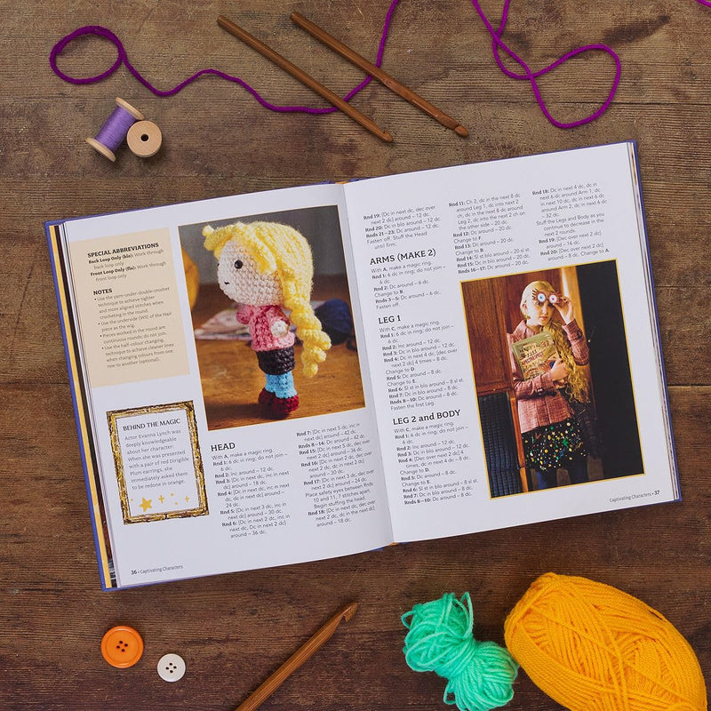 Harry Potter: The Official Book of Crochet Amigurumi by Jody Revenson
