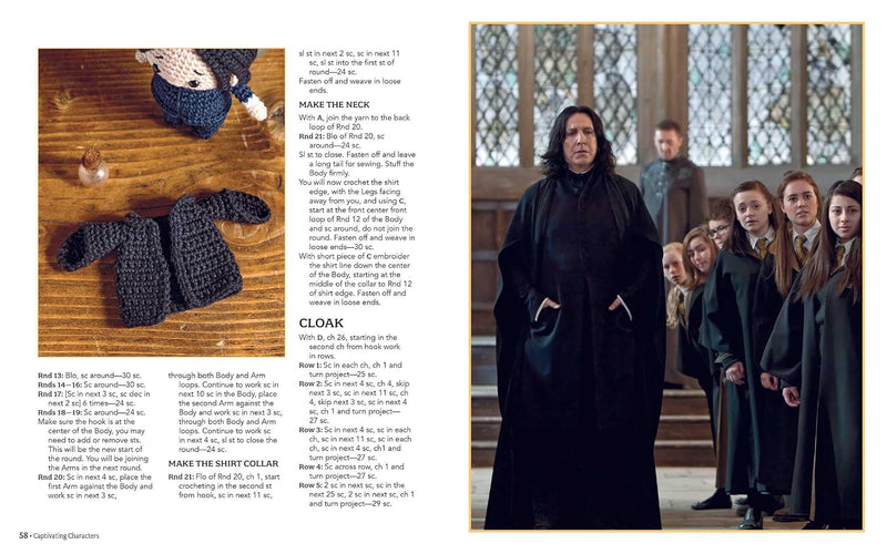 Harry Potter: The Official Book of Crochet Amigurumi by Jody Revenson