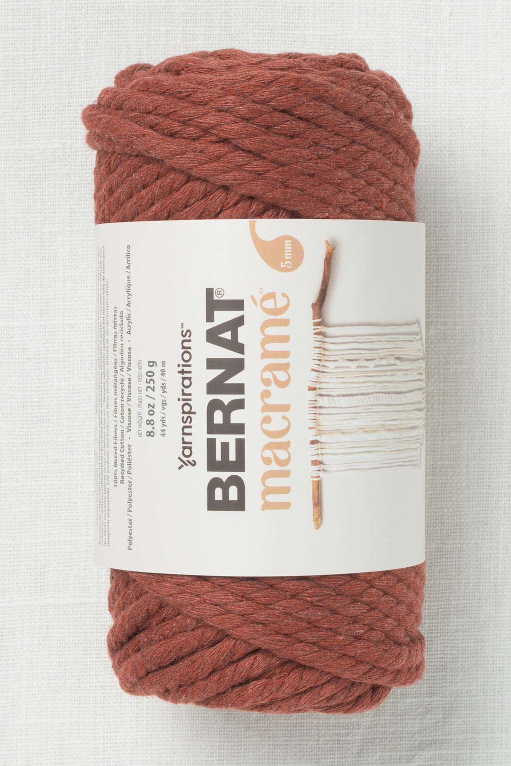 Bernat Macrame Burnt Orange