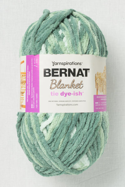 Bernat Blanket Tie Dye-ish Mossy Hills
