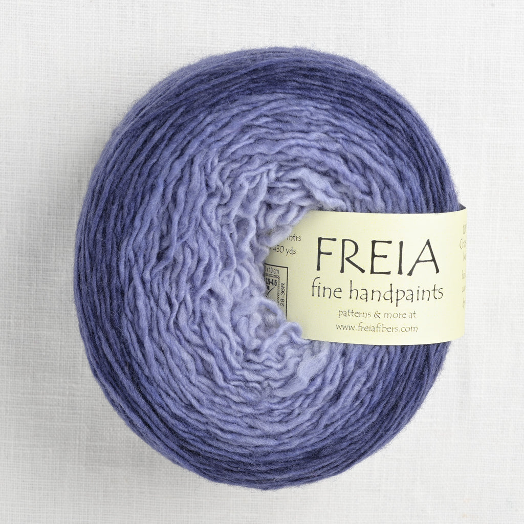 Freia Fingering Shawl Ball Denim