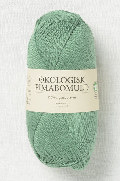 CaMaRose Økologisk Pimabomuld 3740 Havgrøn (Sea Green)