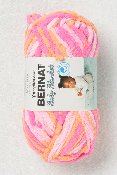 Bernat Baby Blanket Small Ball Peachy