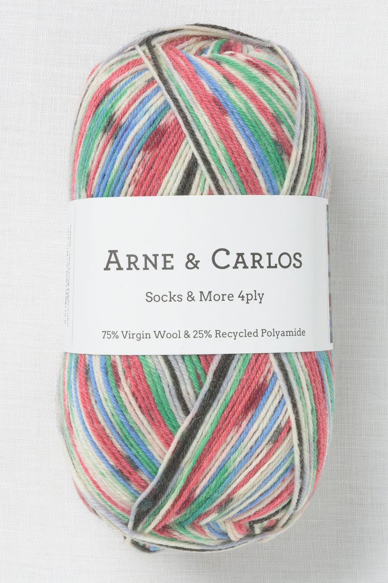 Arne & Carlos Socks & More 4ply Long Table Color