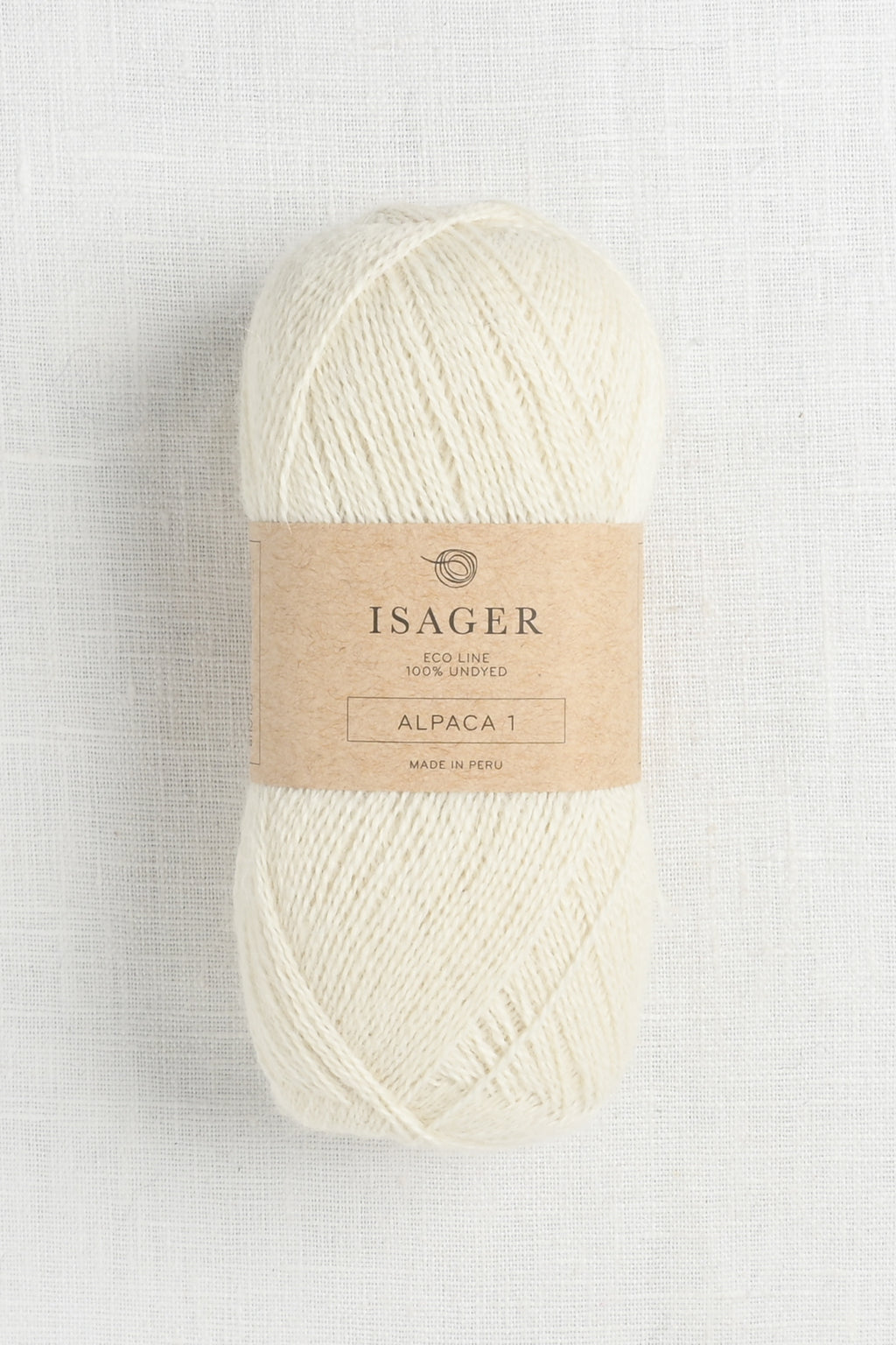 Isager Alpaca 1 E0 Natural Undyed