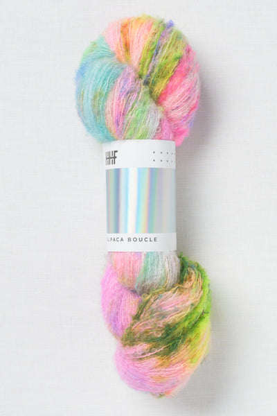 Hedgehog Fibres Alpaca Boucle Sunshower