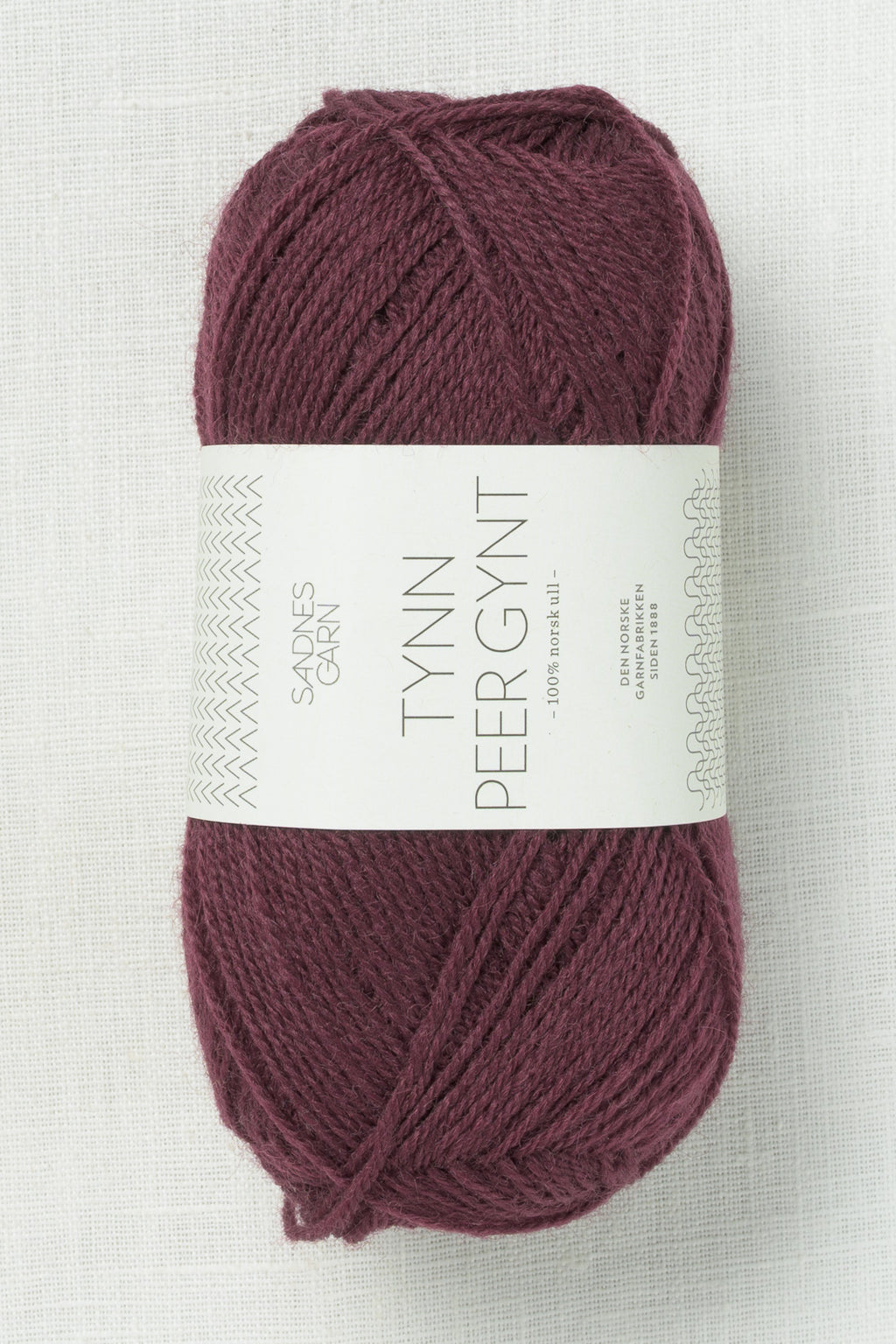 Sandnes Garn Tynn Peer Gynt 4372 Deep Burgundy