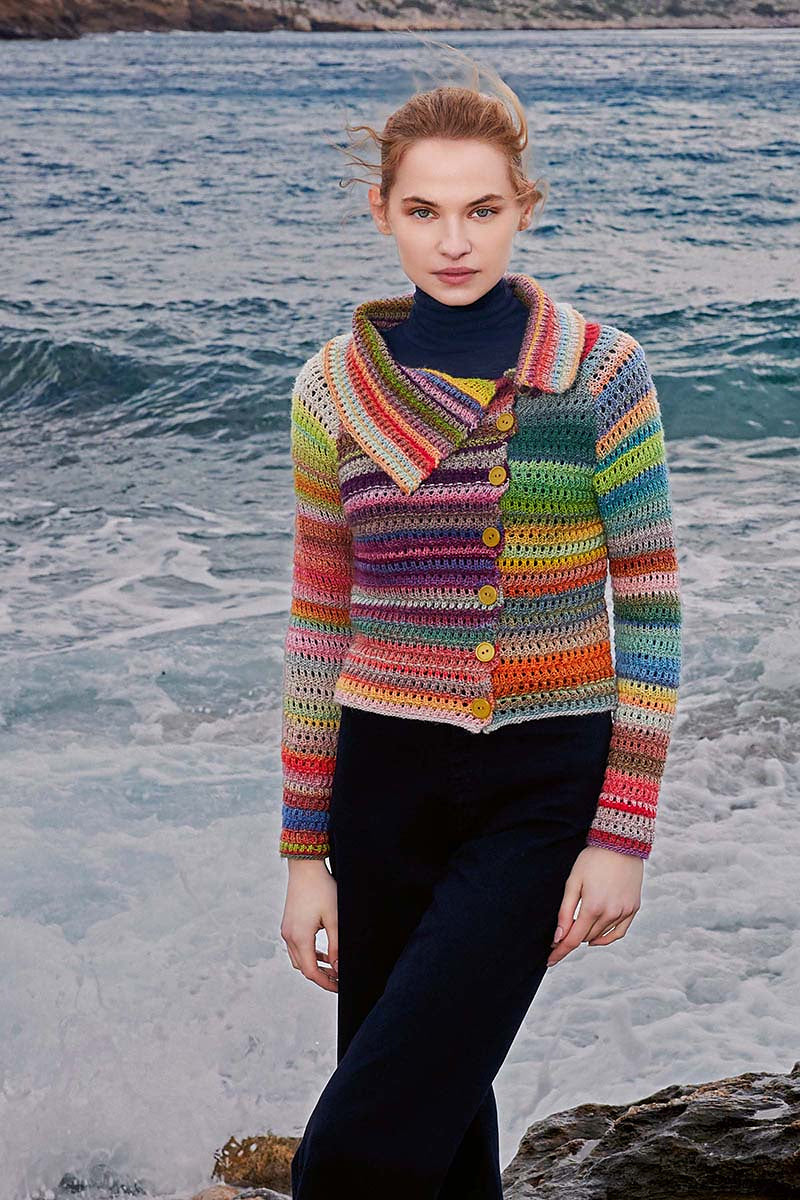 Anthea Jacket by LANGYARNS SWITZERLAND