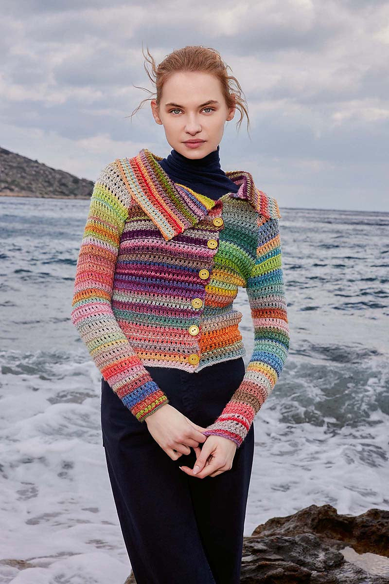 Anthea Jacket by LANGYARNS SWITZERLAND