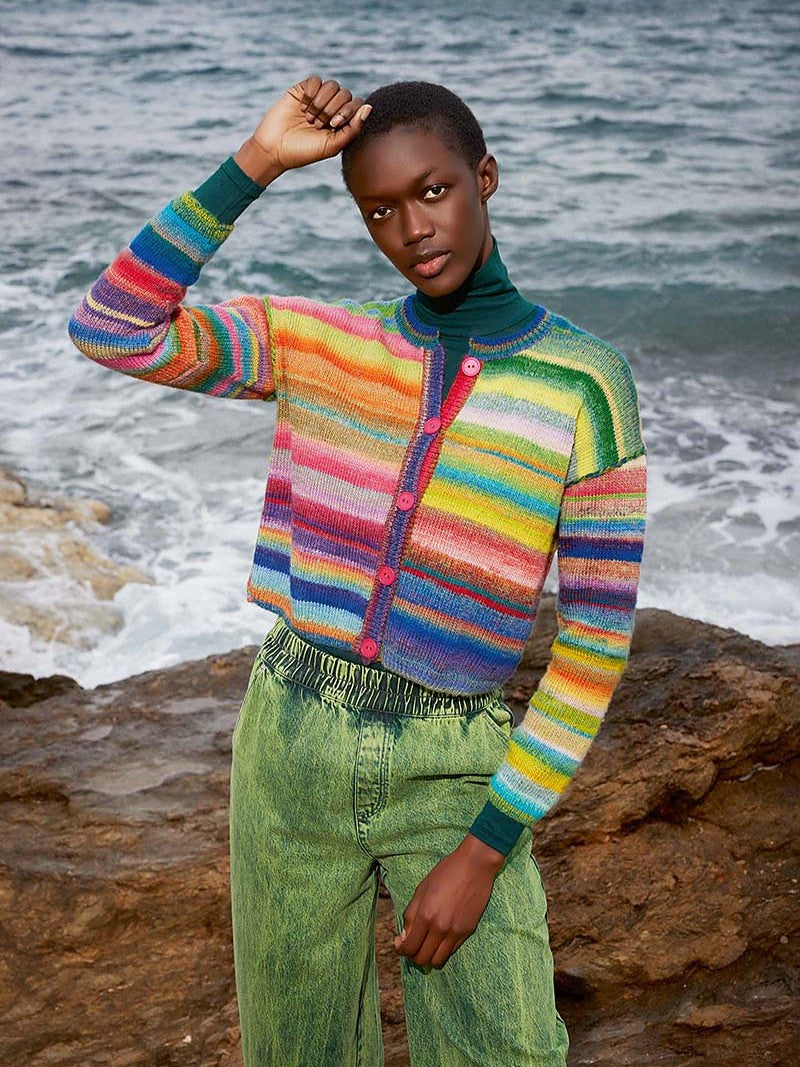 Fabiana Jacket by LANGYARNS SWITZERLAND
