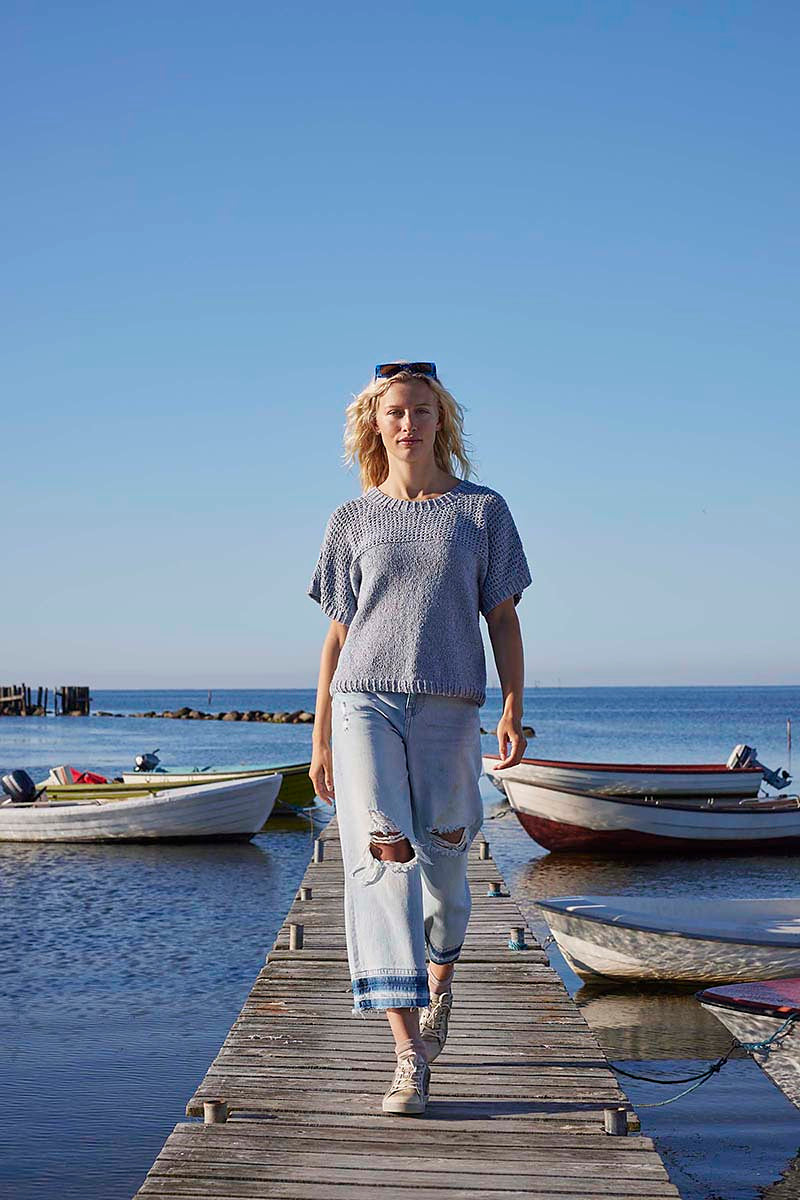 Caia T-Shirt by LANGYARNS SWITZERLAND