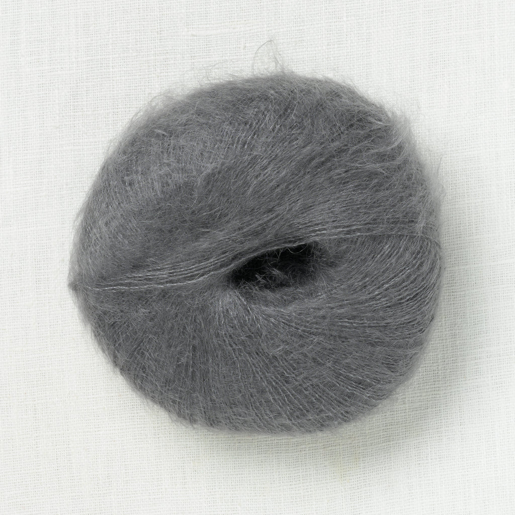 Knitting for Olive Soft Silk Mohair Thunder Cloud