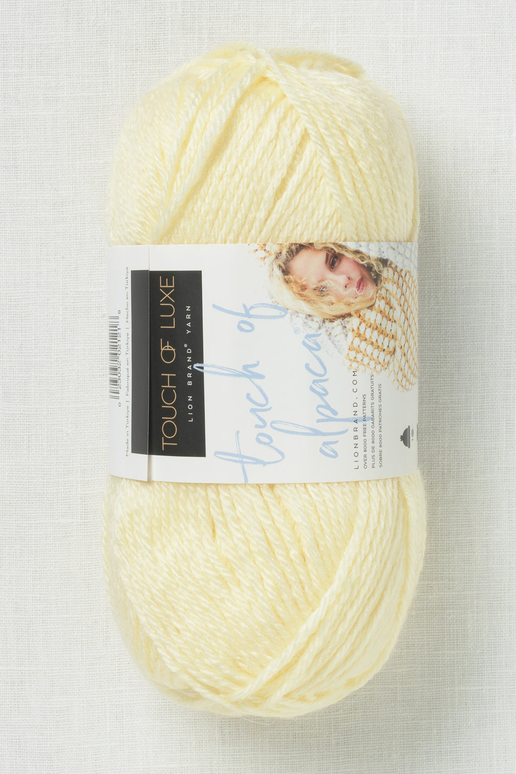 Lion Brand Touch of Alpaca 098D Cream