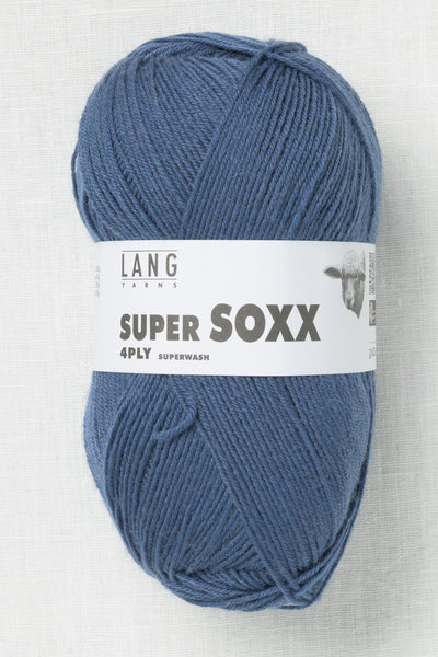 Lang Yarns Super Soxx 4Ply 34 Dark Denim
