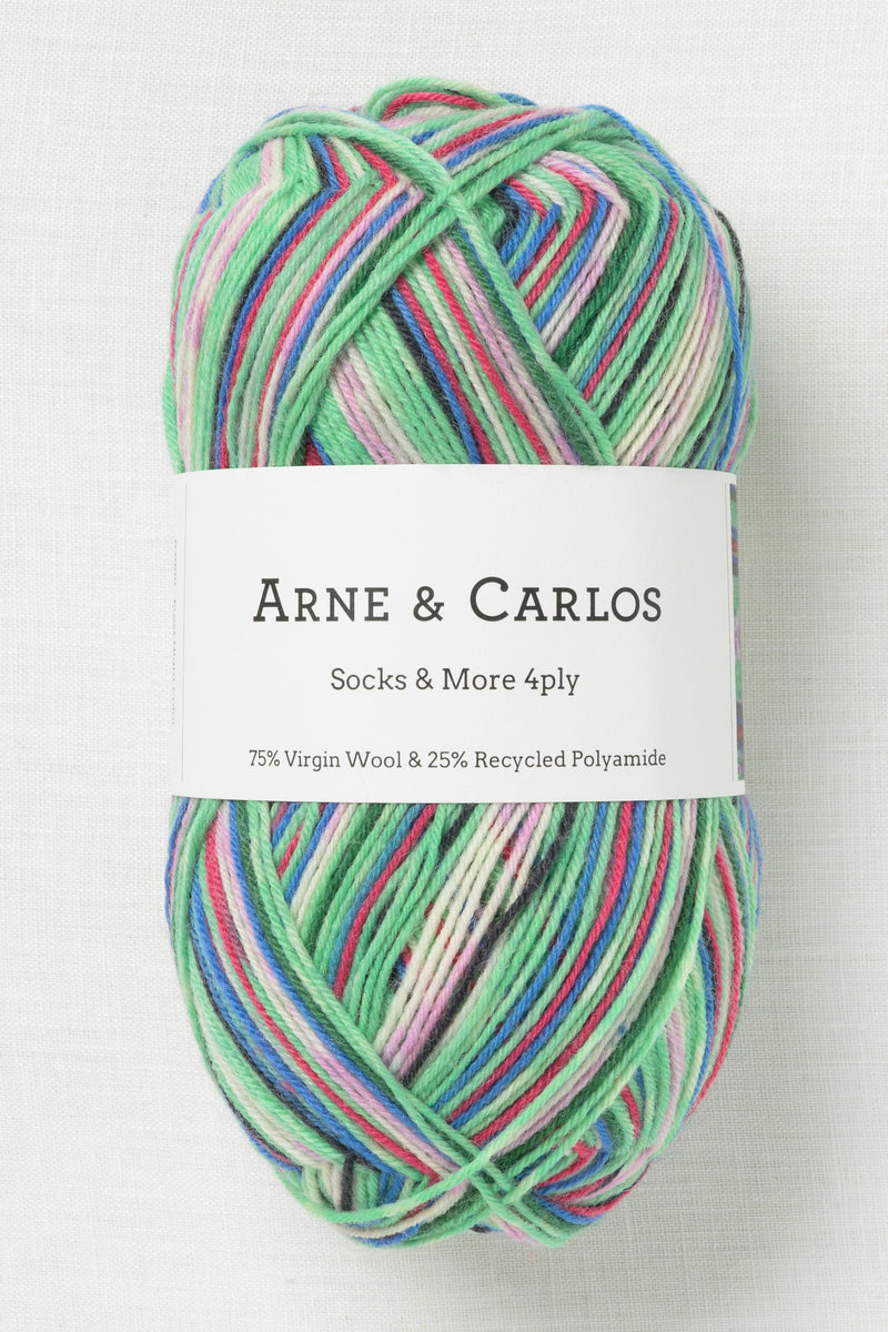 Arne & Carlos Socks & More 4ply Frost Night Color