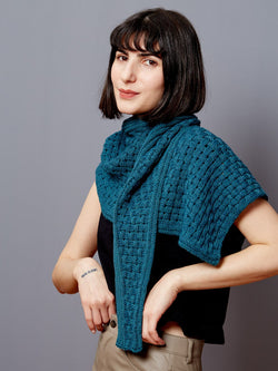Attabi Shawl by Nina Holubcova