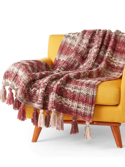 Rustic Textures Crochet Blanket by Bernat Design Studio