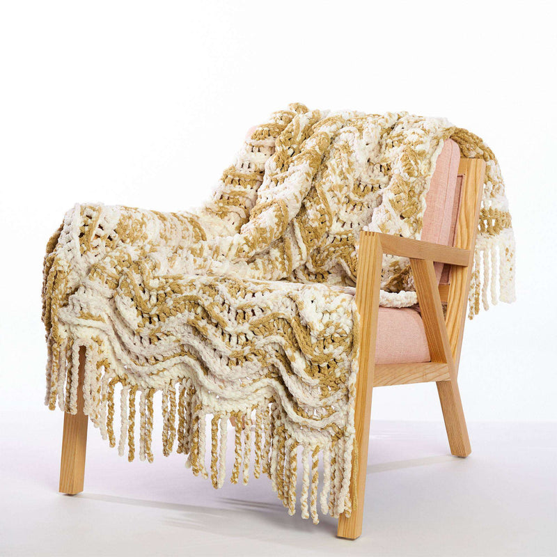 Big Splash Crochet Blanket by Bernat Design Studio