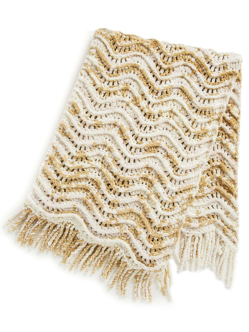 Big Splash Crochet Blanket by Bernat Design Studio