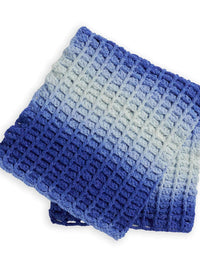 Faded Bricks Crochet Blanket