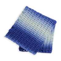 Faded Bricks Crochet Blanket