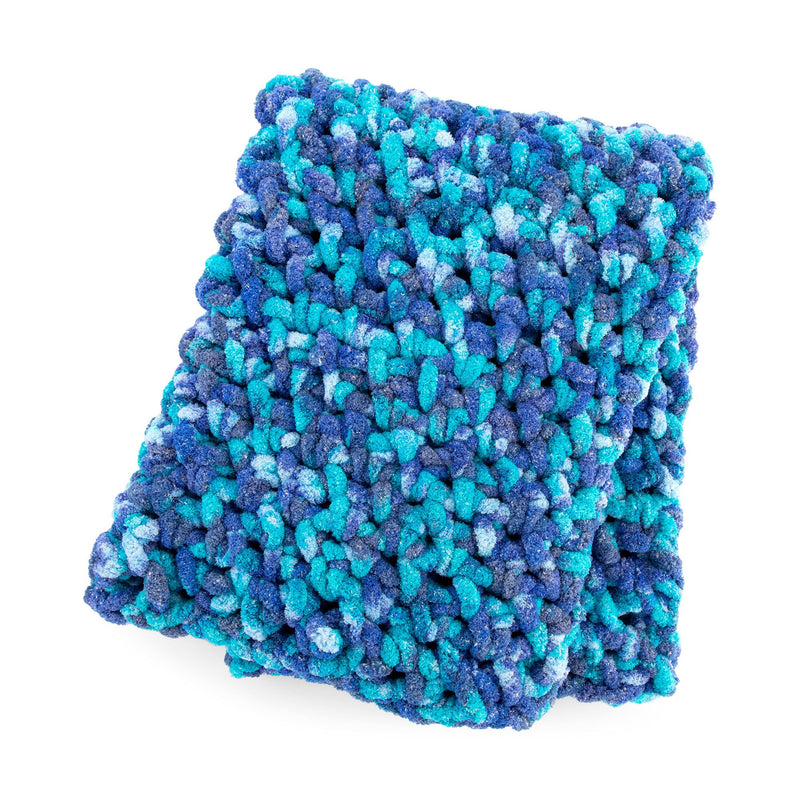 Mossy Stitch Crochet Blanket by Bernat Design Studio